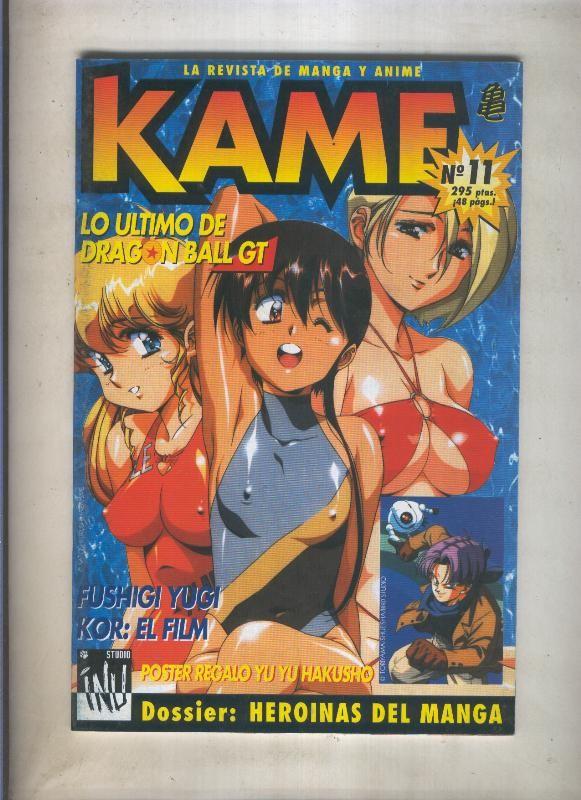 Kame la revista de manga y anime numero 11