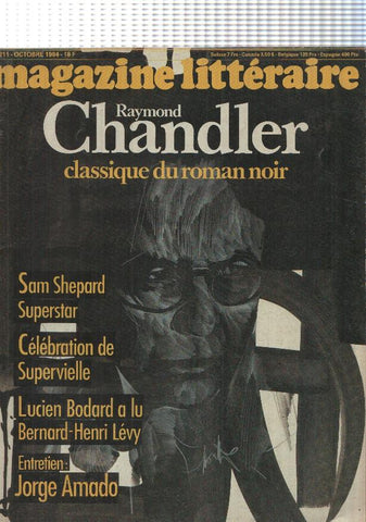 revista: Magazine Litteraire num 211 (oct 1984). Raymond Chandler clasique du roman noir