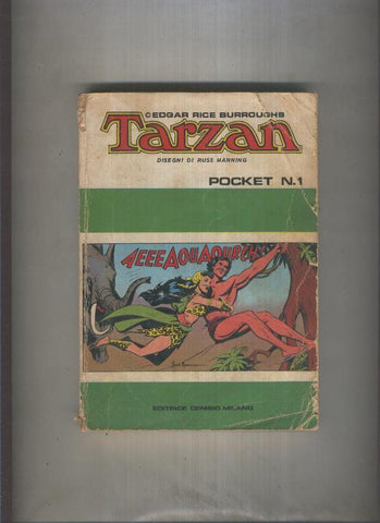 Tarzan pocket numero 01 (numerado 2 en trasera)