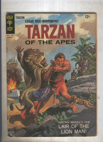 TARZAN de GOLDKEY Numero  153: The lair of lion man
