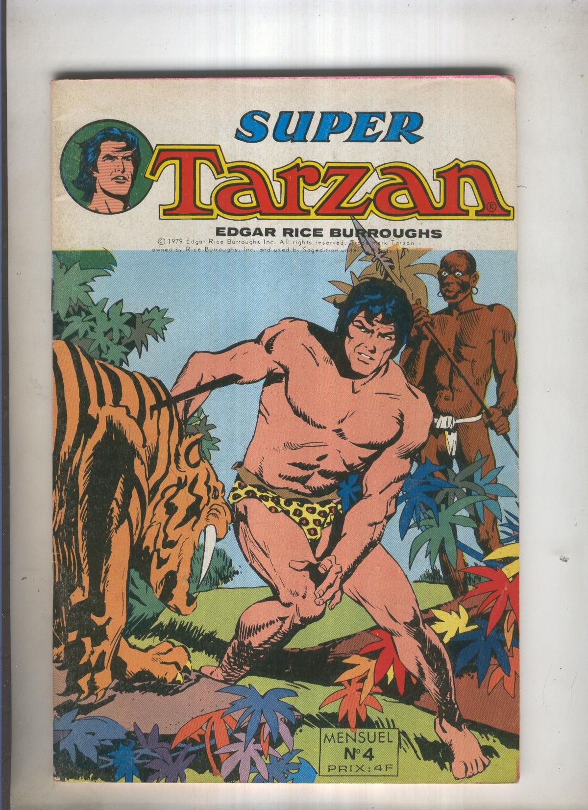 Super Tarzan numero 04: La fin du Lambuna Belle