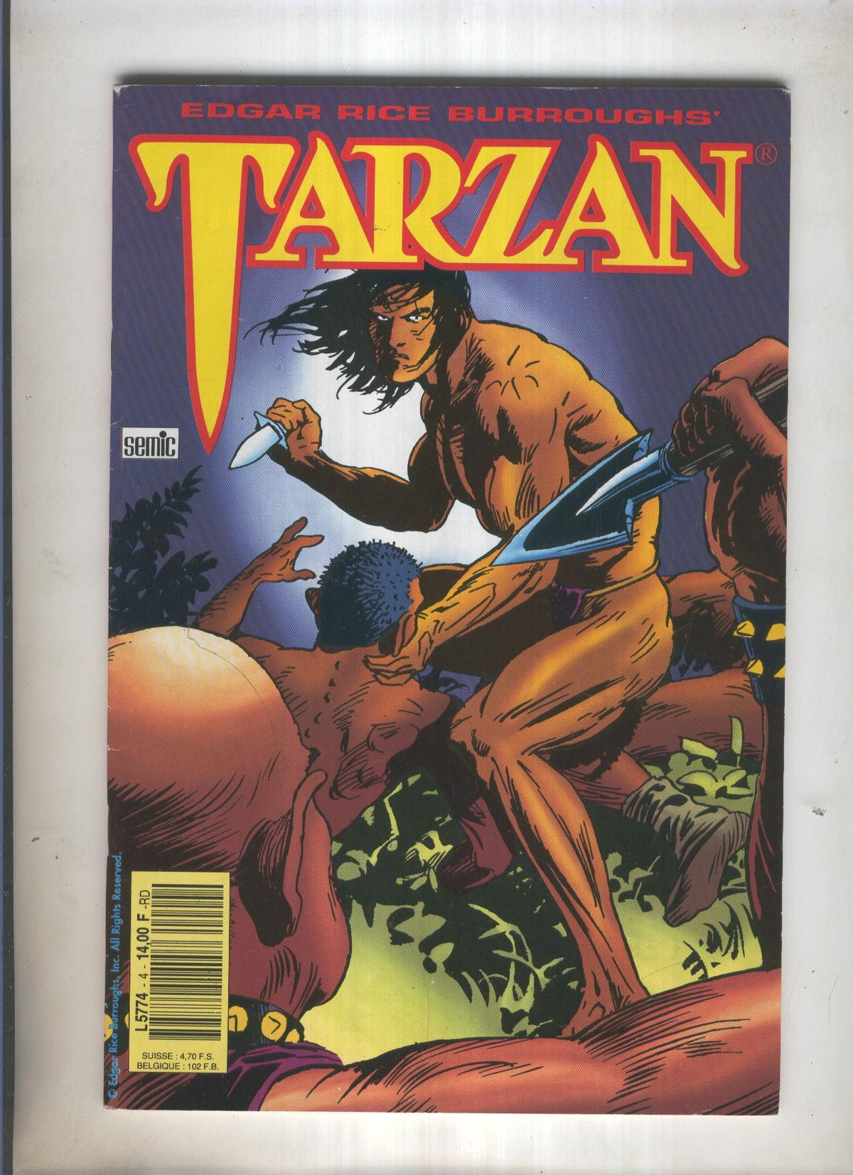 TARZAN Semic Numero 04: LA LUTTE POUR LA VIE