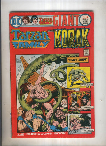 TARZAN FAMILY PRESENTS KORAK Numero 61: Slave Ship