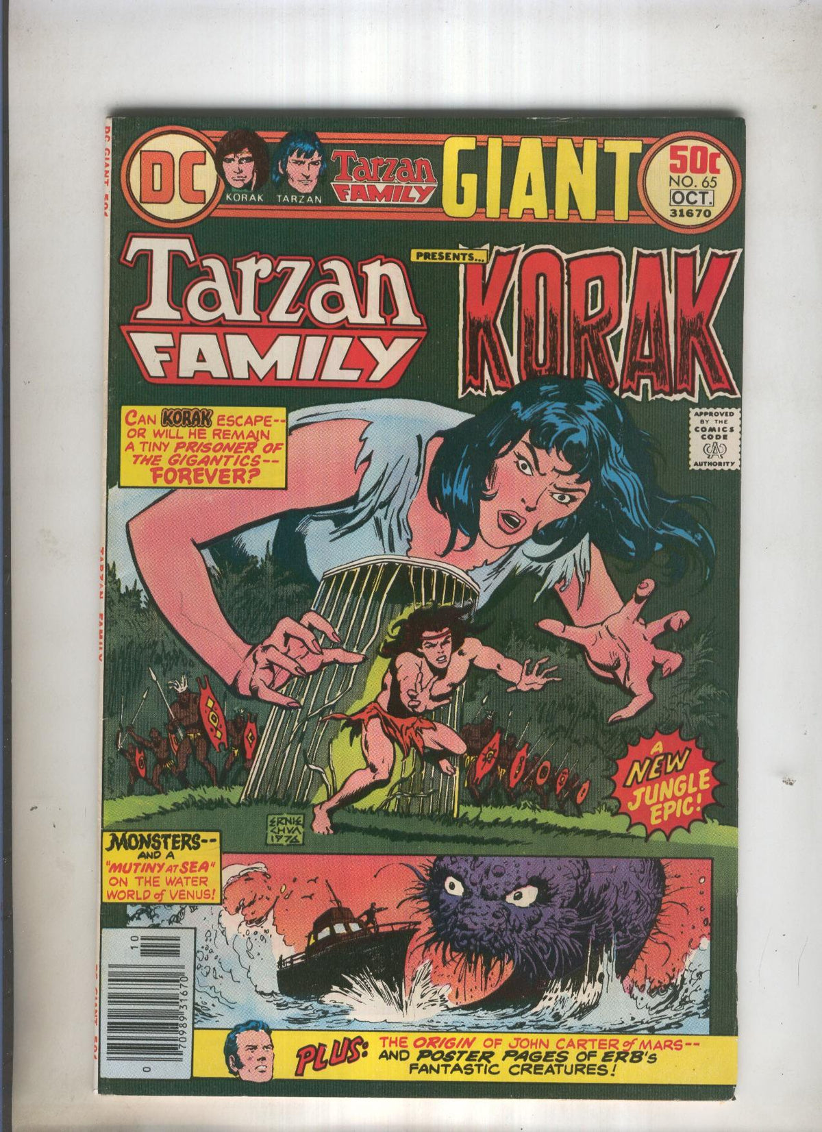 TARZAN FAMILY PRESENTS KORAK Numero 65: Deadlier than the male