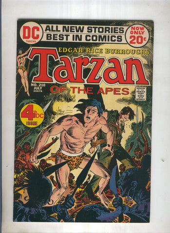 TARZAN OF THE APES DC Numero 210: Civilization