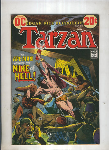 TARZAN DC Numero 215: The ape man enters the mine of hell