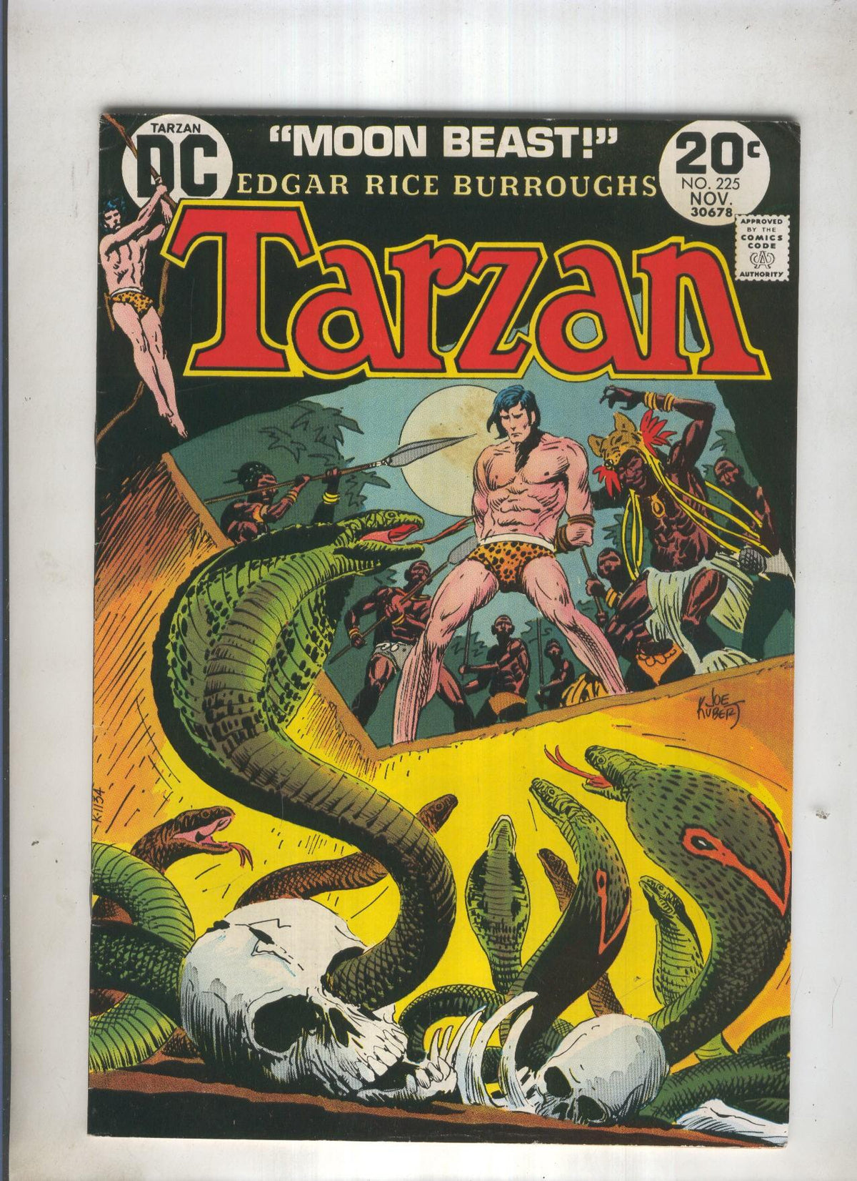 TARZAN DC Numero 225: Moon beast