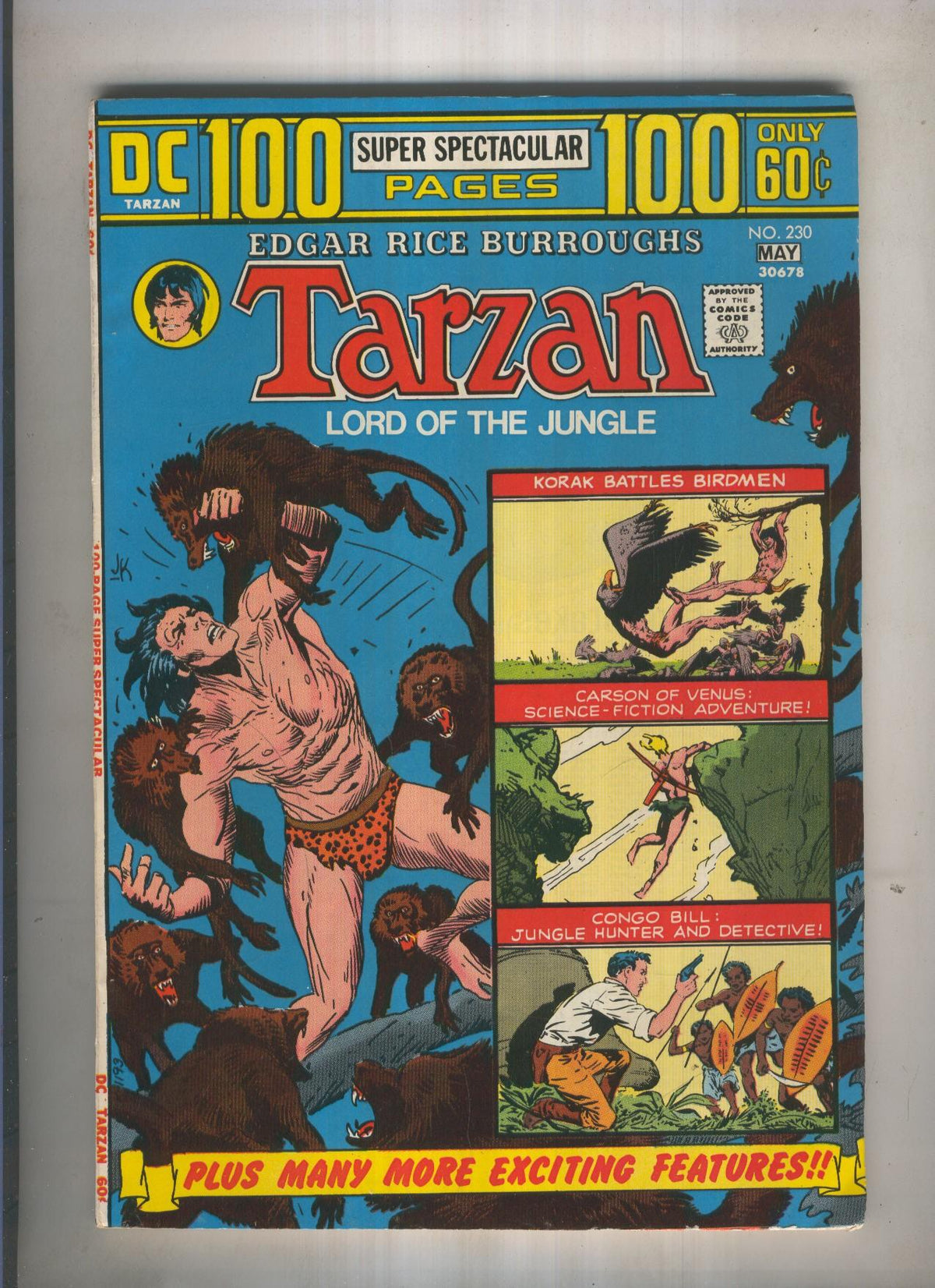 TARZAN LORD OF THE JUNGLE DC Numero 230: SPECIAL 100 PAGES