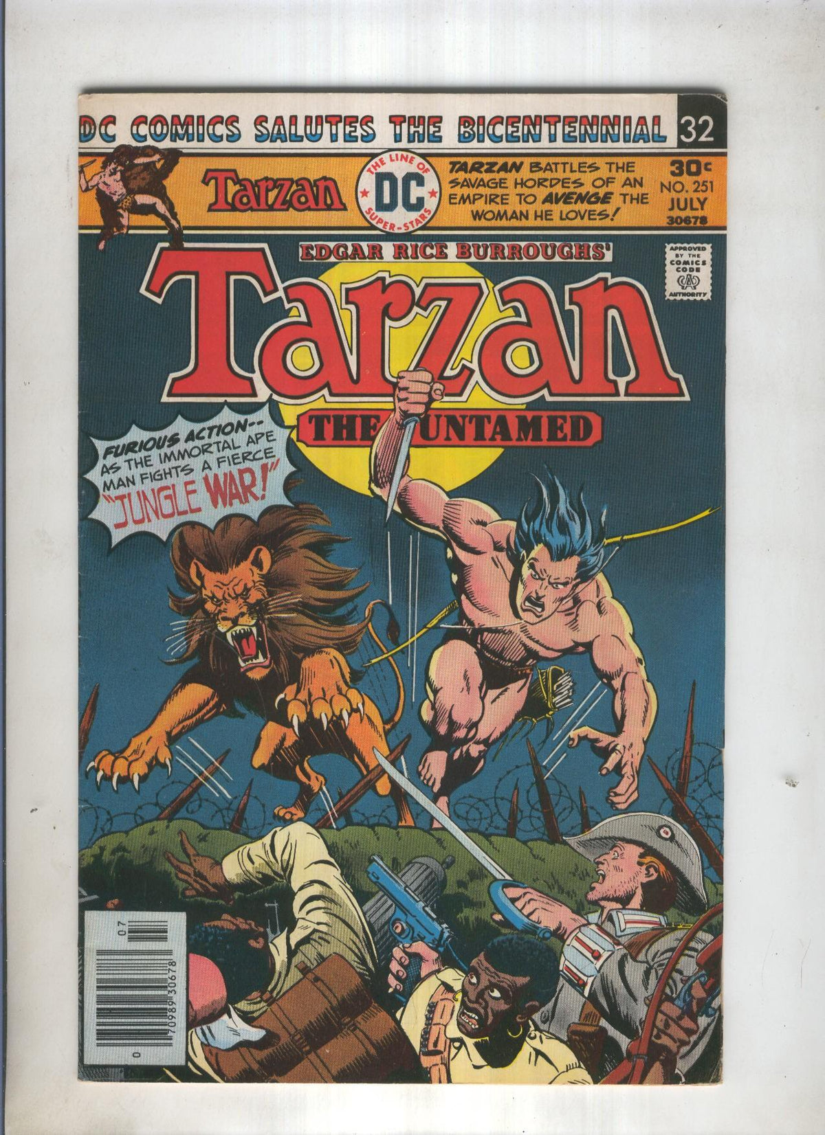 TARZAN THE UNTAMED DC Numero 251: The untamed part 2