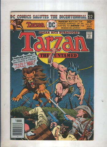 TARZAN THE UNTAMED DC Numero 251: The untamed part 2