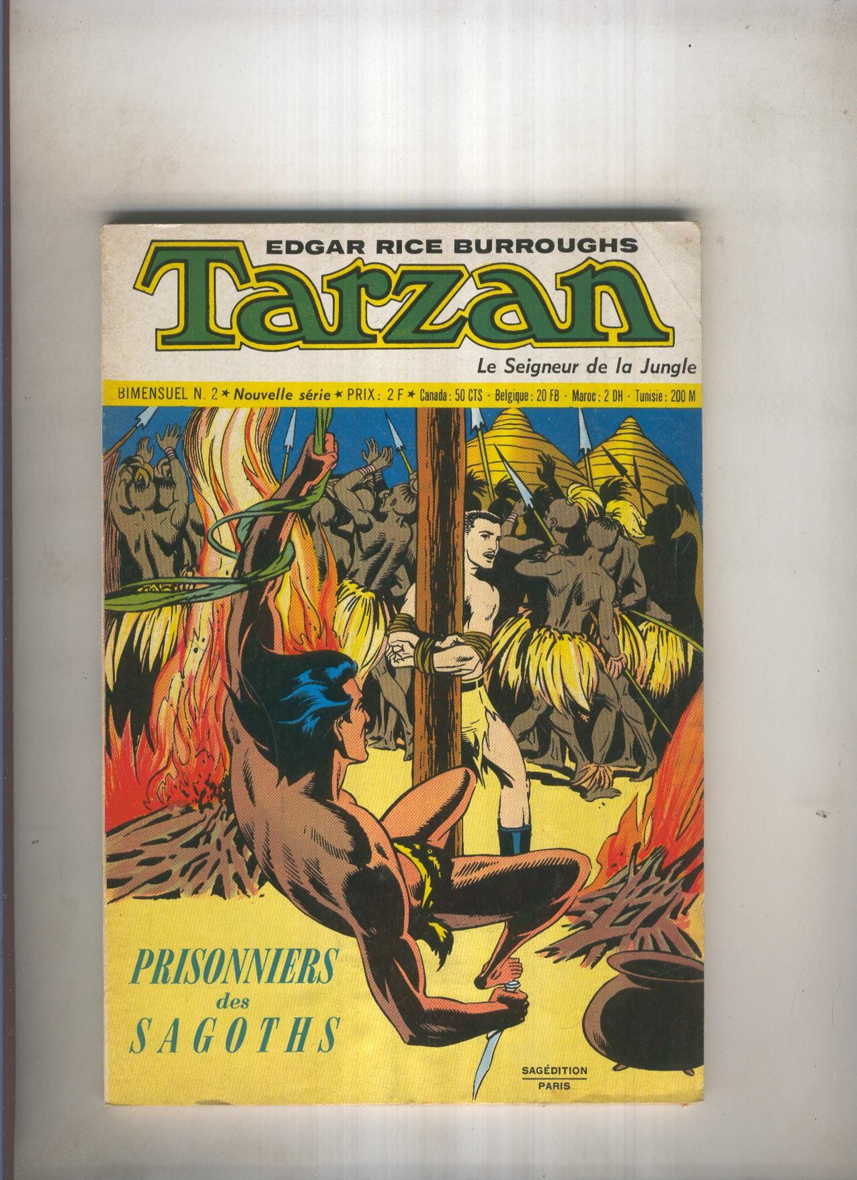 TARZAN Le Seigneur de la Jungle Numero 02: Les amazones aux cheveux dor