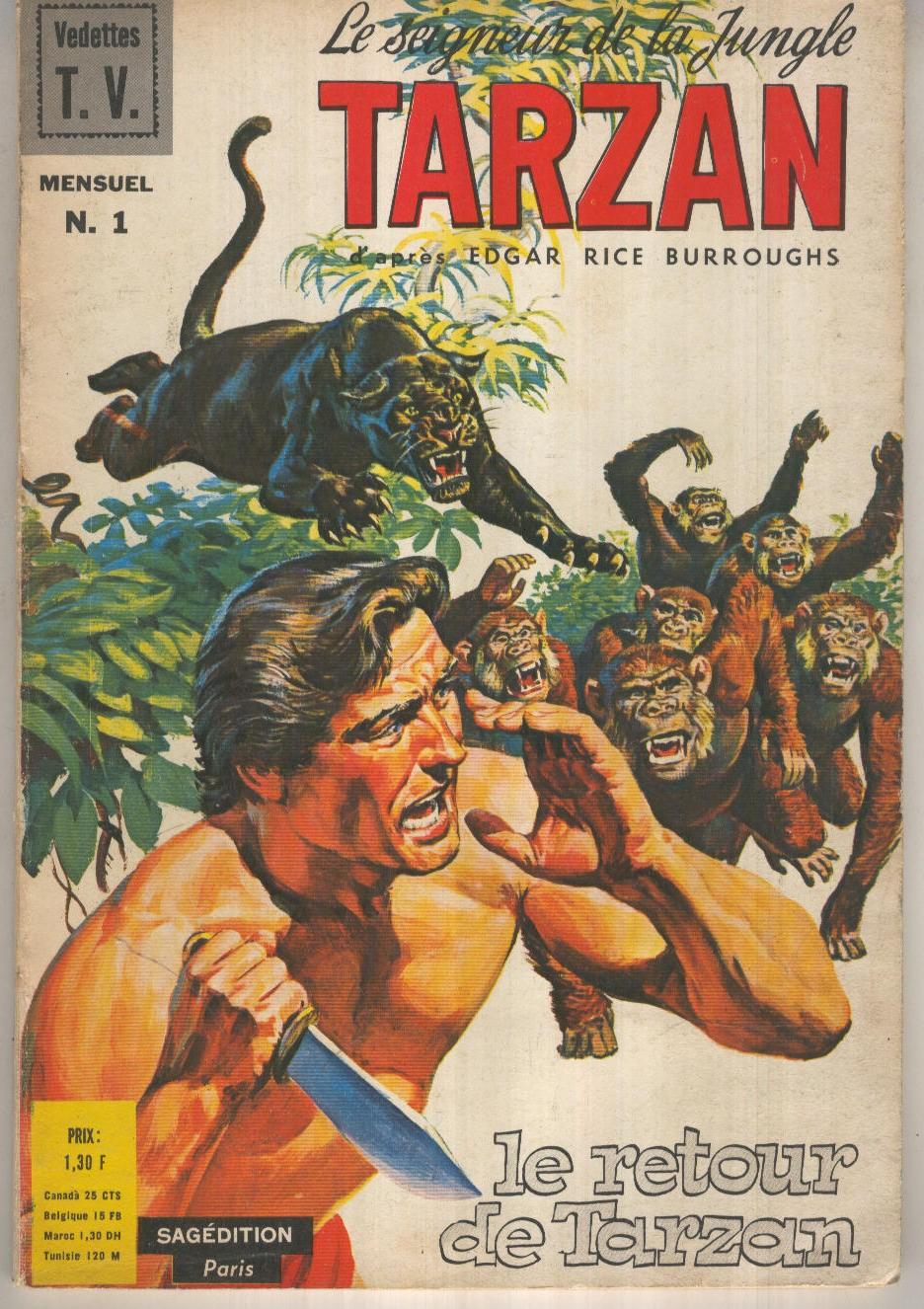 TARZAN Le Seigneur de la Jungle 01: Le retour de Tarzan