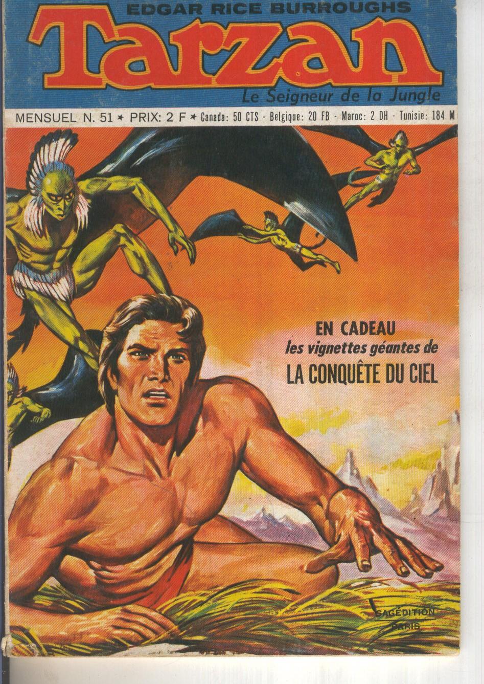 TARZAN Le Seigneur de la Jungle 51: Les hommes oiseaux