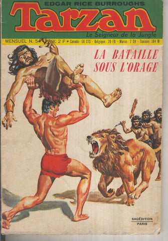 TARZAN Le Seigneur de la Jungle 54: Le lac de la Lune