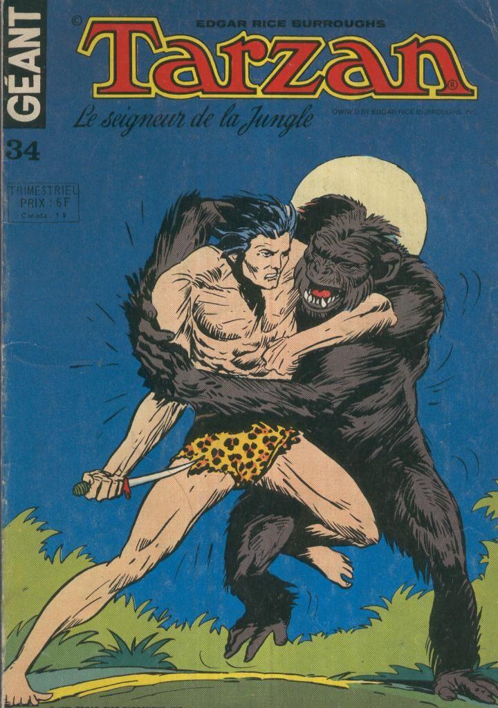 TARZAN GEANT (4a Serie Sagedition): Numero 34: Tarzan et sa compagne