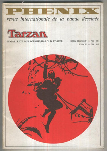 Phenix revue internationale de la bande dessinee numero 01: Tarzan de Burroughs y Foster