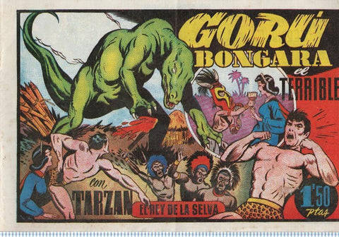 Facsimil Tarzan de la Hispano Americana: Goru Bongara