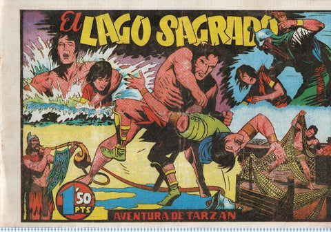 Facsimil Tarzan de la Hispano Americana: El lago sagrado