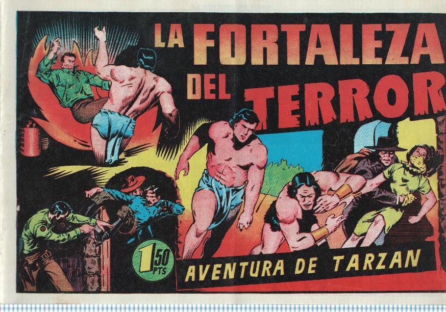 Facsimil Tarzan de la Hispano Americana: La fortaleza del terror