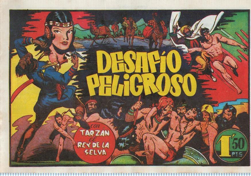 Facsimil Tarzan de la Hispano Americana: Desafio peligroso