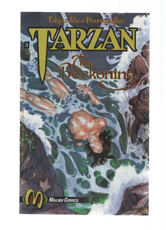 TARZAN: THE BECKONING, Volumen 1 Numero 03: The Return (Malibu Comics)