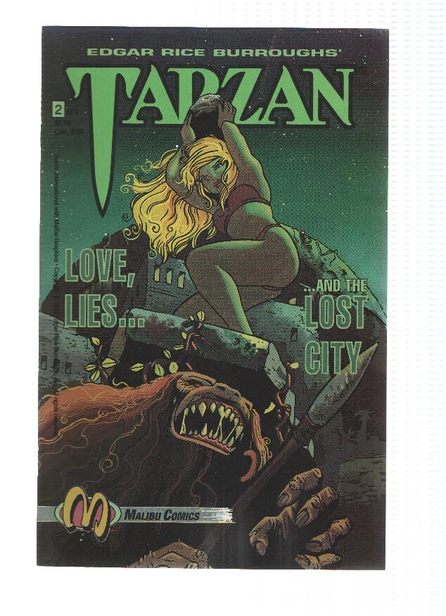 TARZAN: Love, Lies and the Lost City, Mini-Serie: Numero 02 (Malibu Comics)