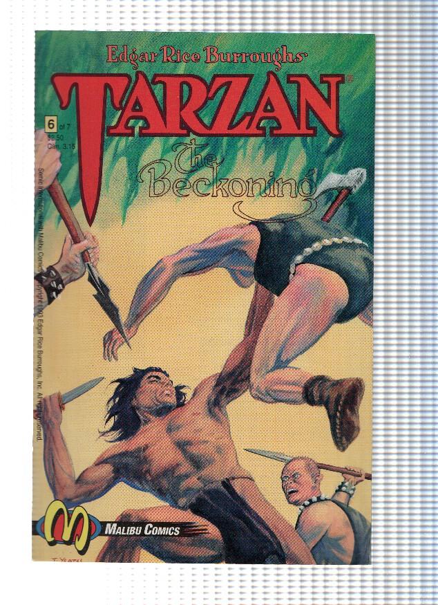 TARZAN: THE BECKONING, Volume 1, Numero 06: Survival Instincts (Malibu Comics)