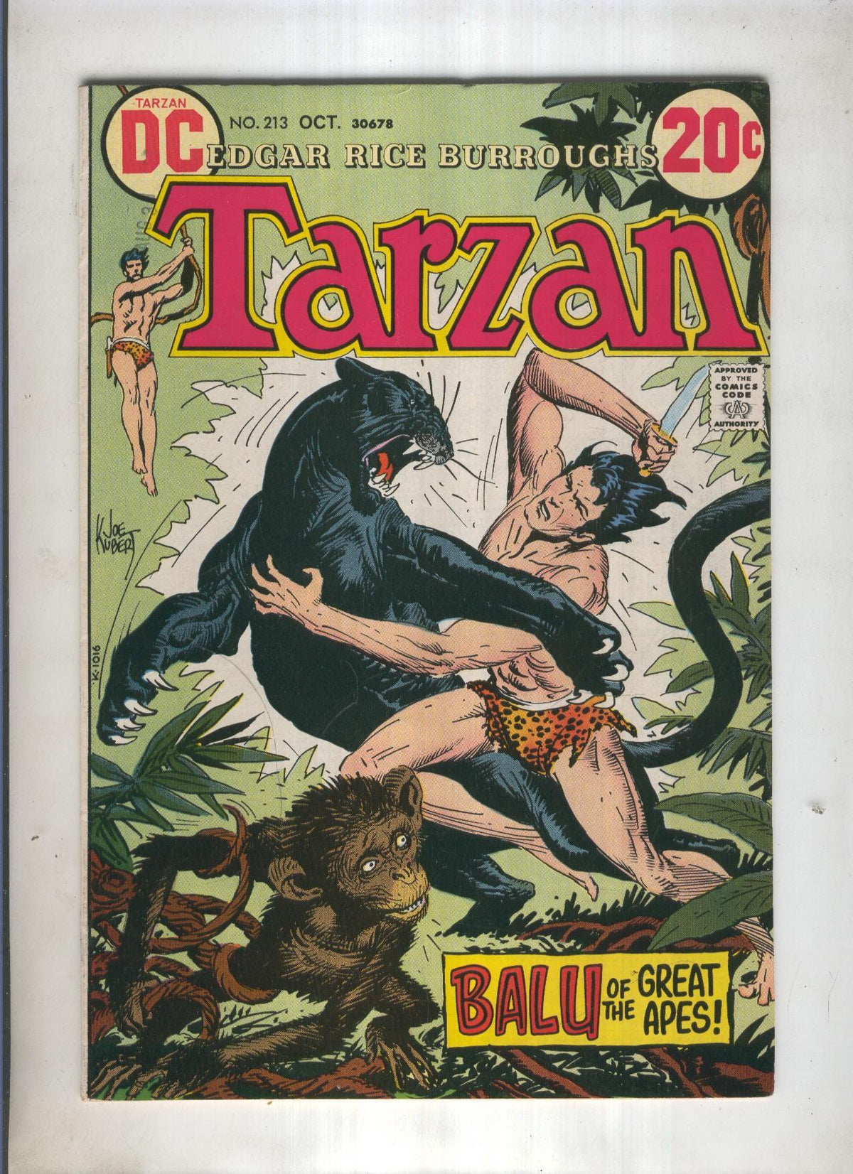 TARZAN OF THE APES DC Numero 213: Balu of the great apes
