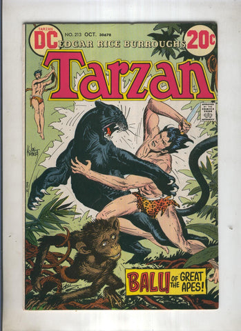 TARZAN OF THE APES DC Numero 213: Balu of the great apes