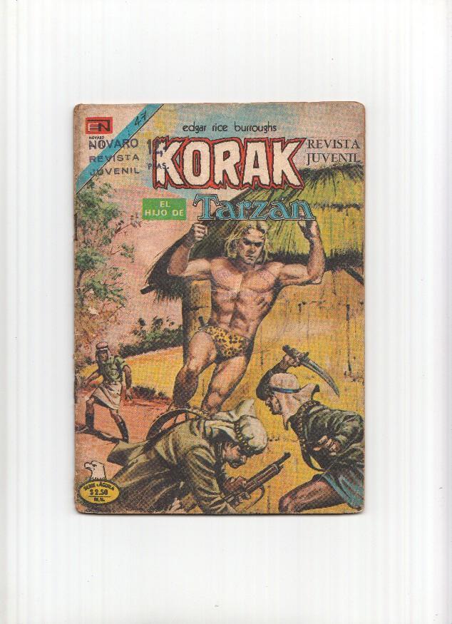 Korak el hijo de Tarzan serie Aguila numero 47: La gran Mamba