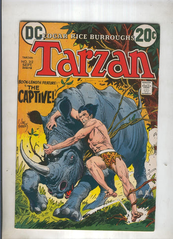 TARZAN OF THE APES DC Numero 212: The captive