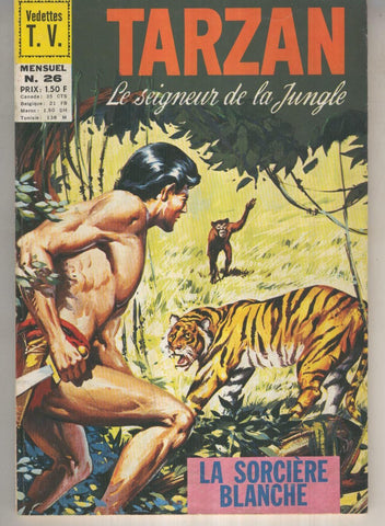 TARZAN Le Seigneur de la Jungle 26: La sorciere blanche