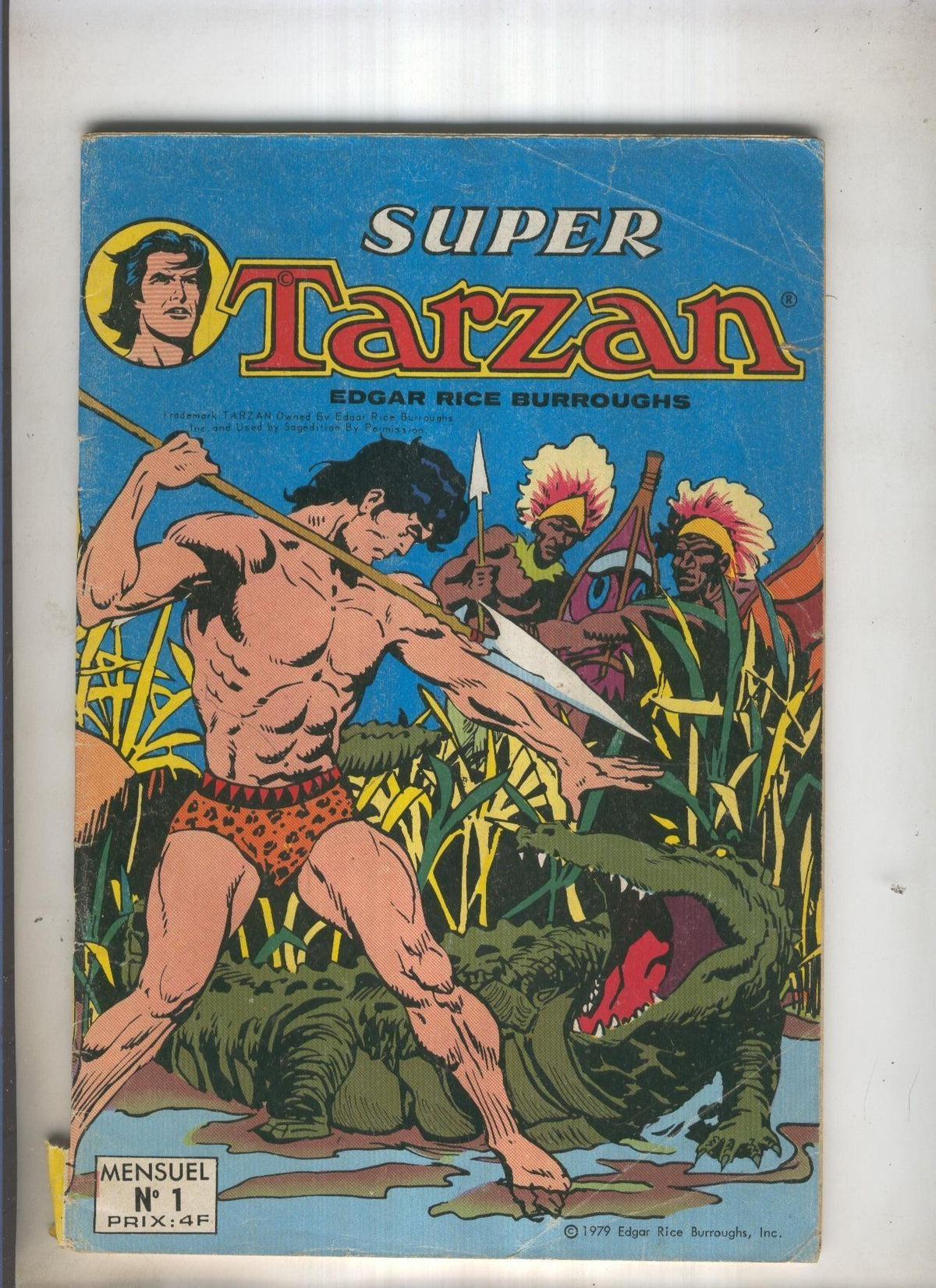 Super Tarzan numero 01: Prisionnier des Pygmees