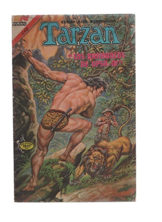 TARZAN - Serie Avestruz, Año VII Numero 3-148: LOS BARRANCOS DE UPSA-DI (NOVARO 1982)