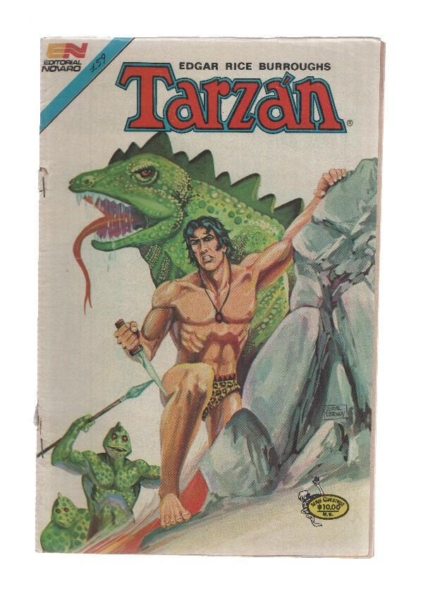 TARZAN - Serie Avestruz, Año VIII Numero 3-159: LA REINA DEL ODIO (NOVARO 1982)