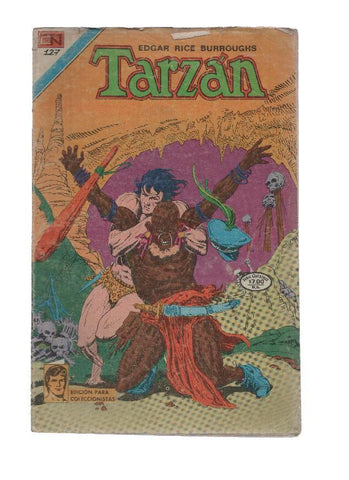 TARZAN - Serie Avestruz, Año VI Numero 3-127: EL RUGIDO DE LA TIERRA (NOVARO 1981)
