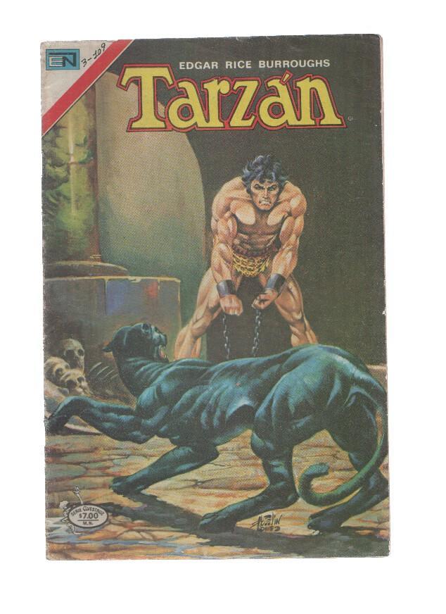TARZAN - Serie Avestruz, Año VI Numero 3-109: LA SENDA DEL MAL (NOVARO 1980)
