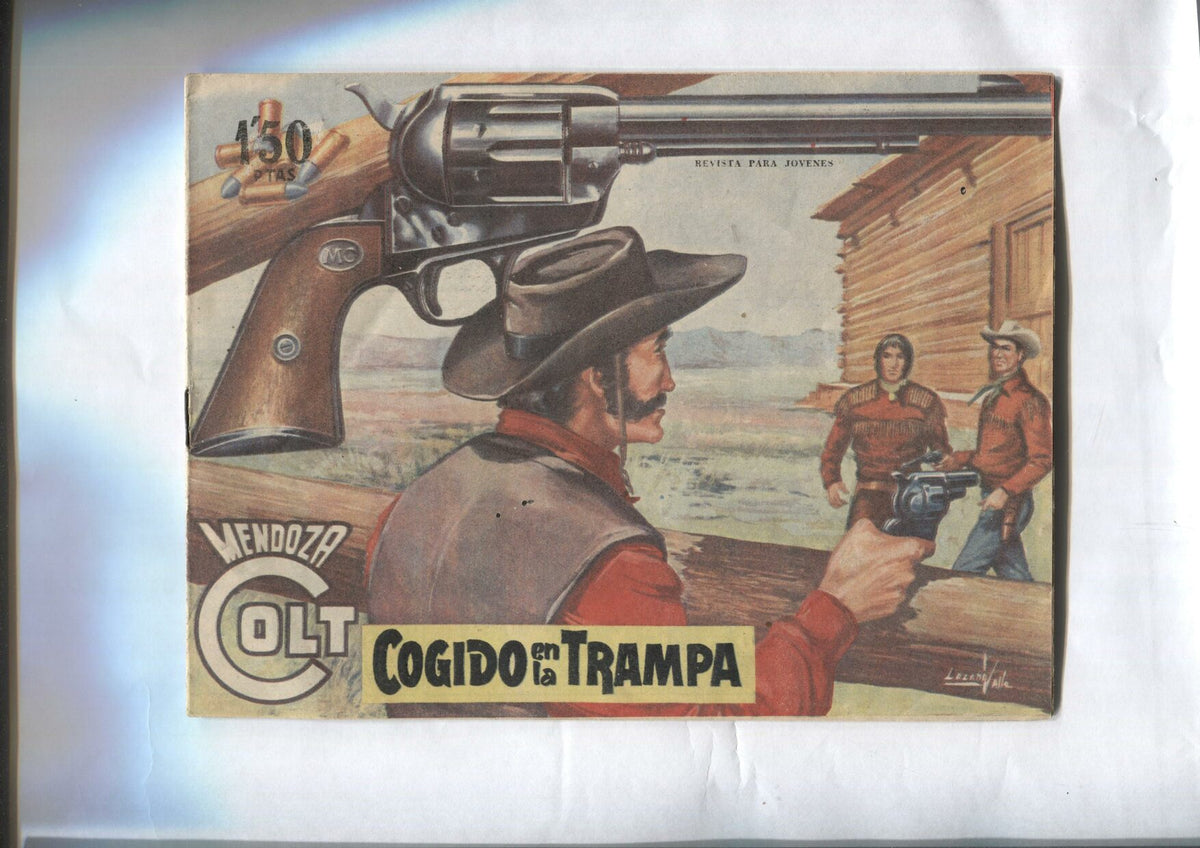 Mendoza Colt original numero 058: Cogido en la trampa