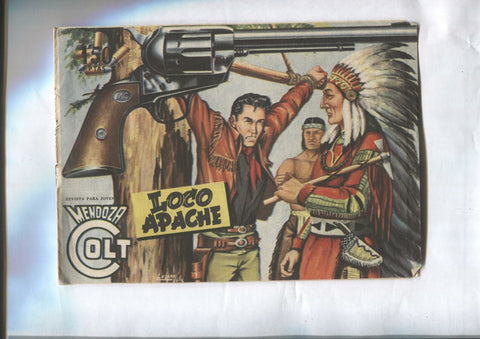 Mendoza Colt original numero 053: Loco apache