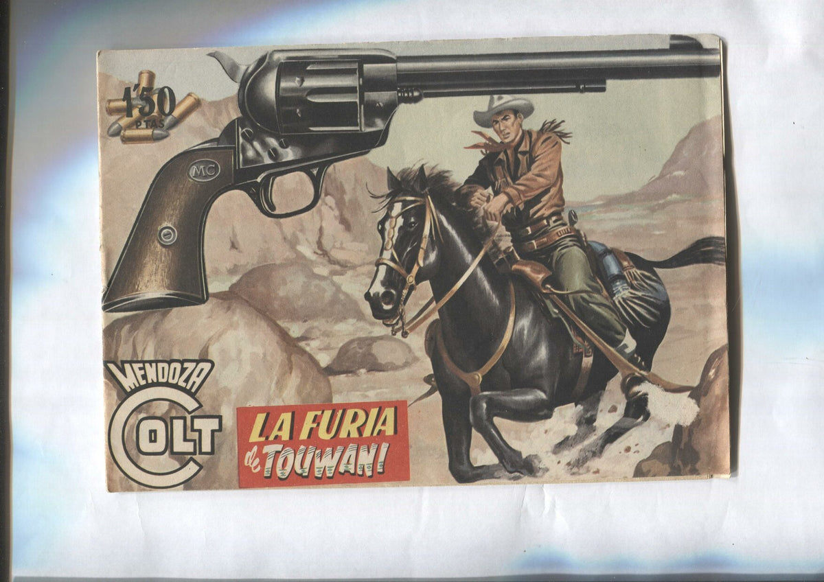 Mendoza Colt original numero 031: la furia de Touwani