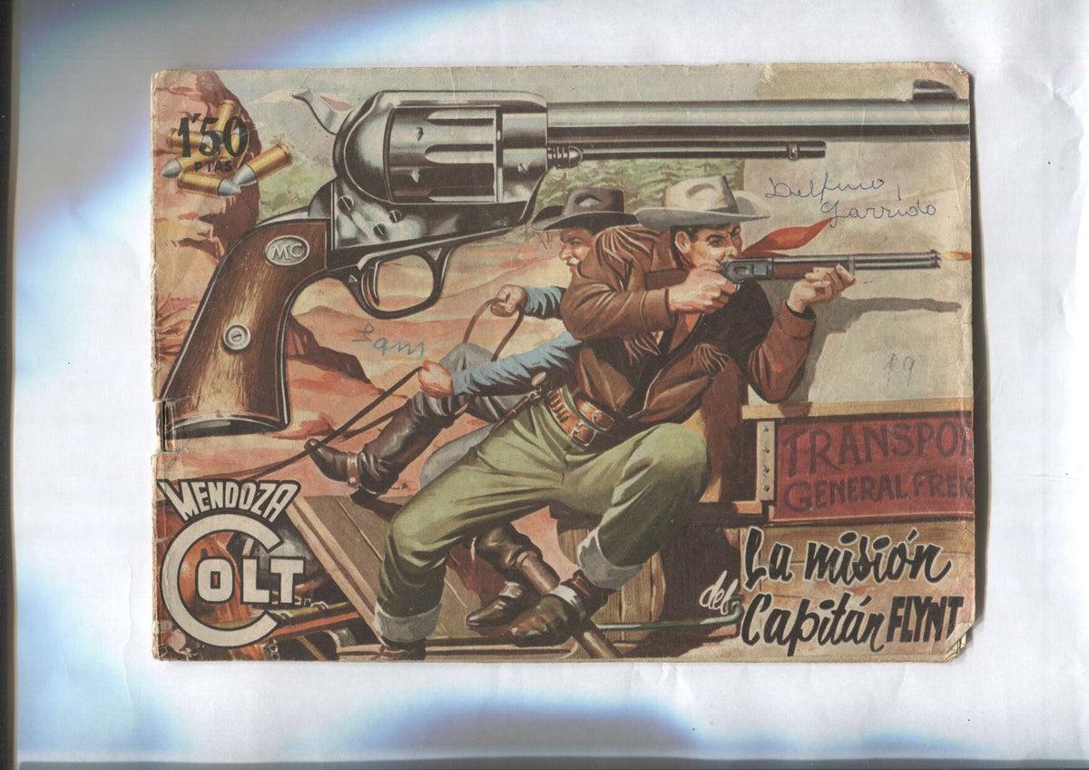 Mendoza Colt original numero 019: La mision del capitan Flynt
