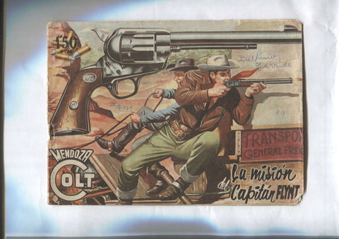 Mendoza Colt original numero 019: La mision del capitan Flynt