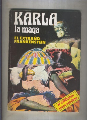 Karla la maga numero 3: El extraño Frankenstein (numerado 1 en interior)