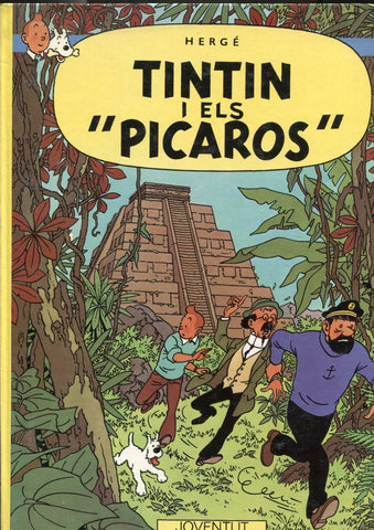 Tintin i els picaros (vuitena edicion catala de 1989)