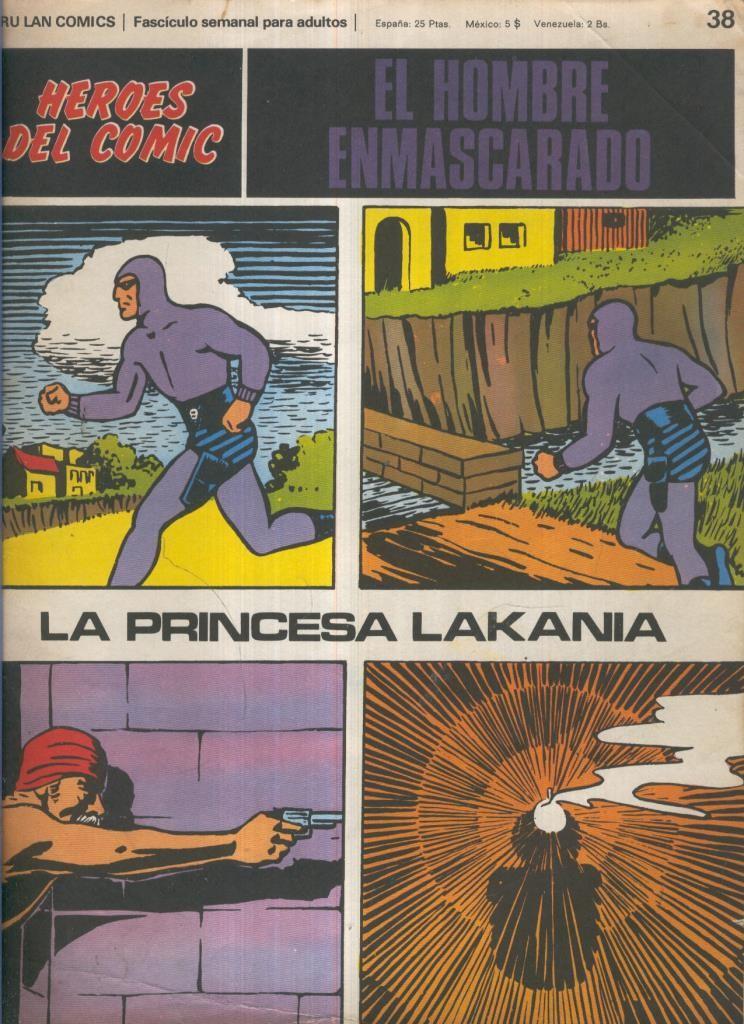 El hombre enmascarado de Burulan numero 38: La princesa Lakania