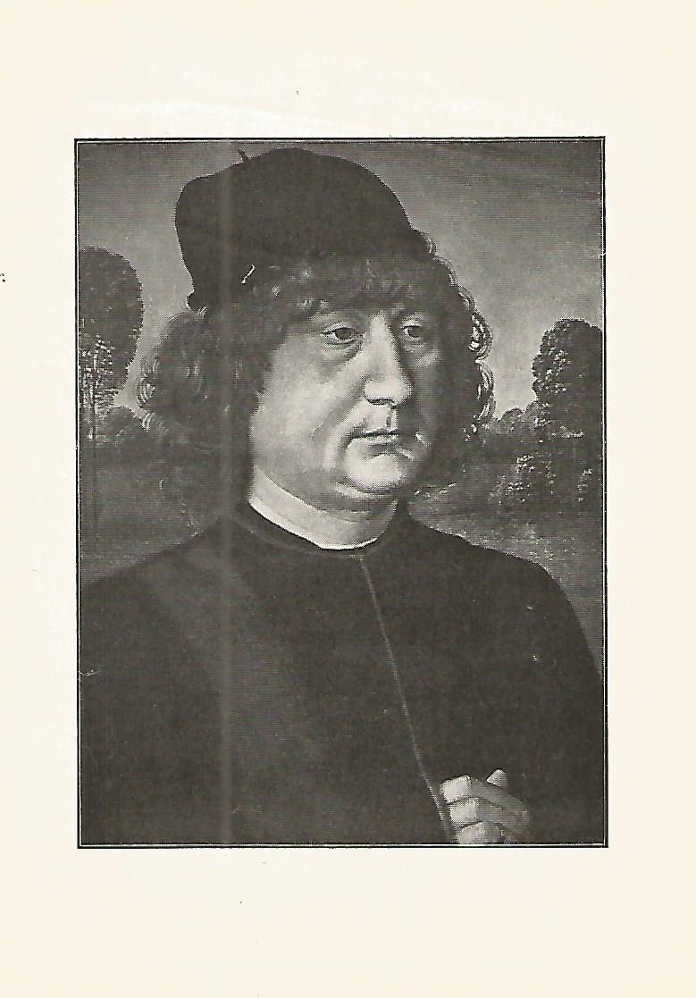 Lamina 515: MEMLING. Retrato de hombre