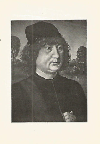 Lamina 515: MEMLING. Retrato de hombre