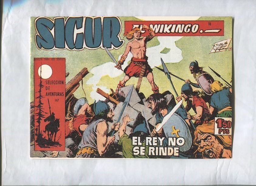 Facsimil: Sigur el vikingo numero 18: El rey no se rinde