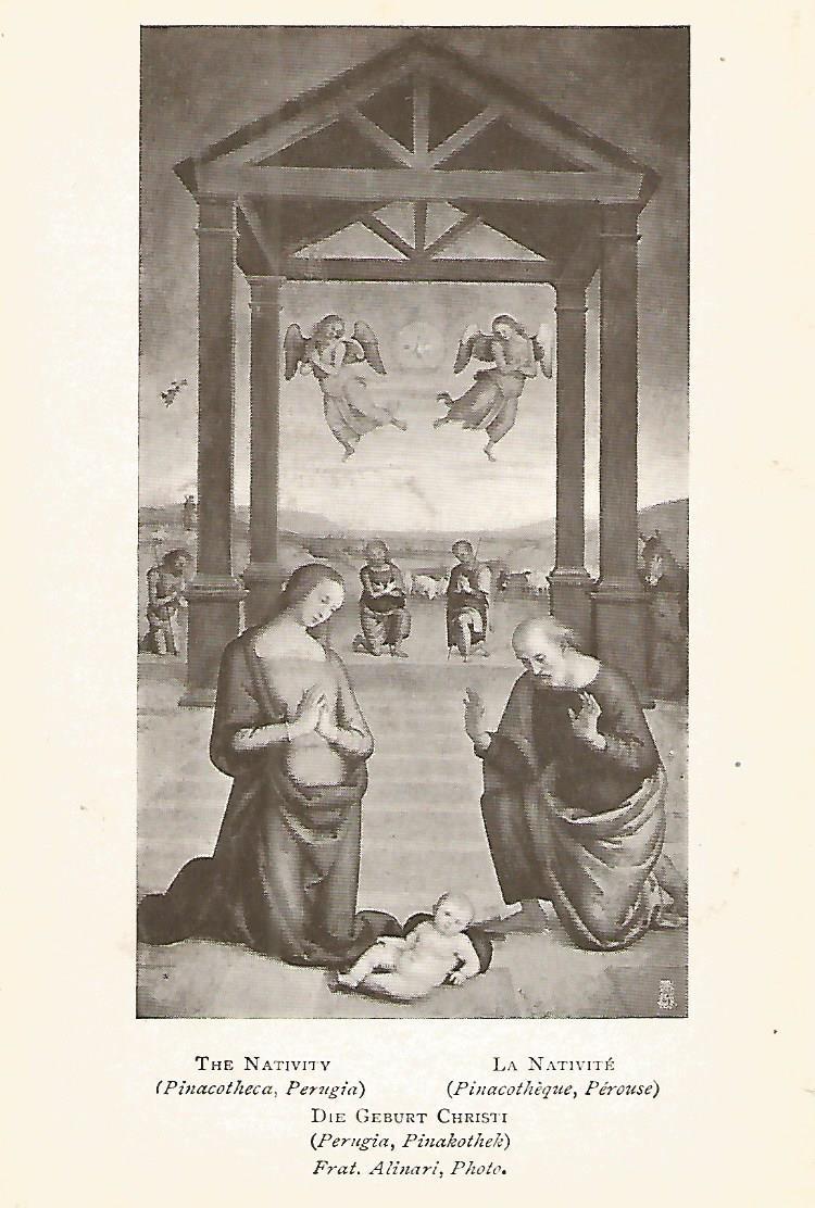 Lamina 195: PERUGINO. La Natividad