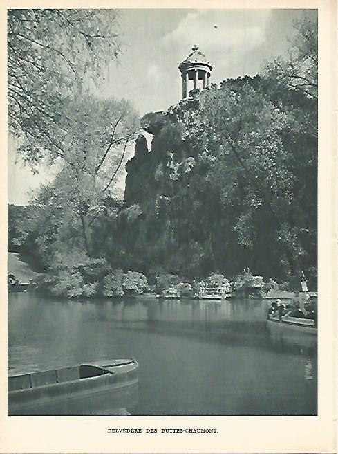 LAMINA 1816: PARIS. Belvedere